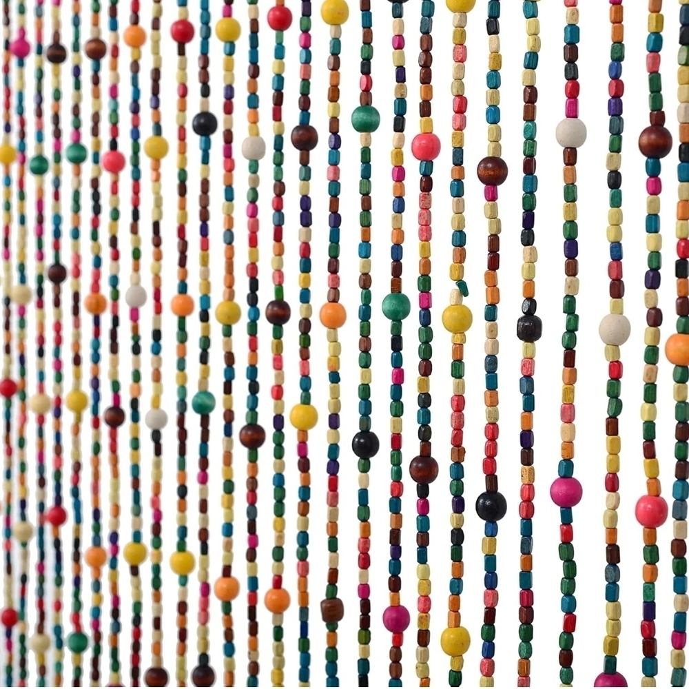 Colorful Beaded Curtain for Home Decor - Picture 2 of 8